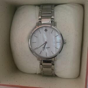 Kate Spade Watch sterling silver never worn .